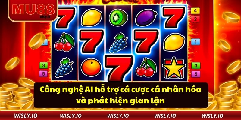 Nổ Hũ Mu88 Công nghệ AI hỗ trợ cá cược cá nhân hóa và phát hiện gian lận